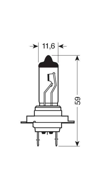 24V Truckstar - H7 - 70W - PX26d - 1 pz - Blister - immagine 2