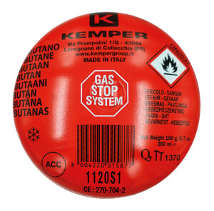 Cartuccia gas butano - 190 g - immagine 2