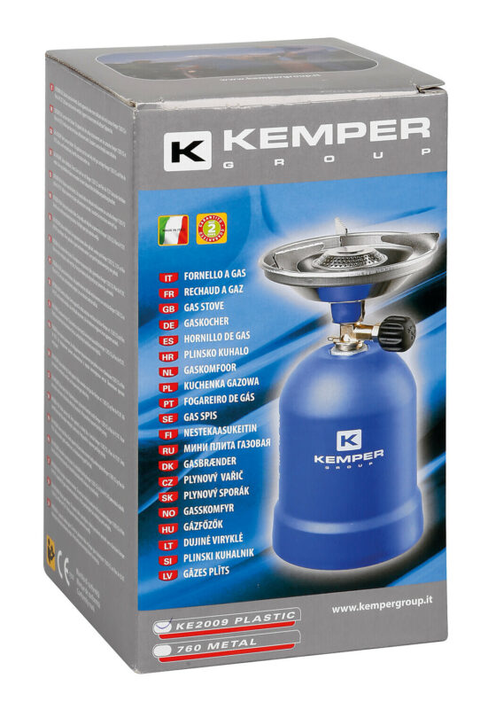 Fornello a gas portatile, accensione manuale - immagine 3