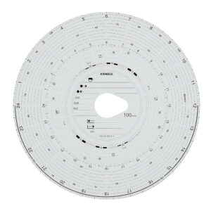 Original Kienzle, set 100 pz dischi tachigrafo omologati - 100 Km/h - immagine 3