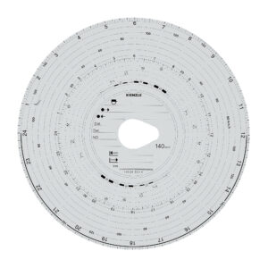 Original Kienzle, set 100 pz dischi tachigrafo omologati - 140 Km/h - immagine 2