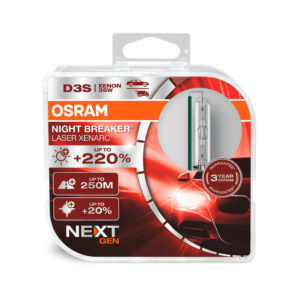 Xenarc Night Breaker Laser (Next Gen) - D3S - 35W - D3S - 35W - PK32d-5 - 2 pz - Scatola Plast. - immagine 2