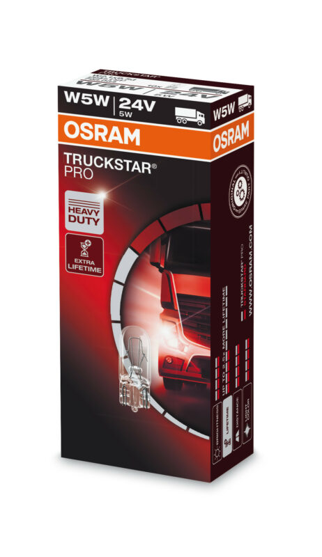 24V Truckstar Pro - W5W - 5W - W2,1x9,5d - 1 pz - Sfuso - immagine 3