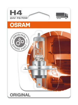 24V Original Line - H4 - 75/70W - P43t - 1 pz  - Blister - immagine 4