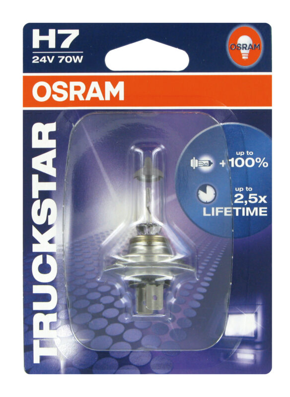 24V Truckstar - H7 - 70W - PX26d - 1 pz - Blister - immagine 4
