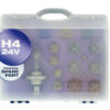 24V Kit Lampade di ricambio 24V - W - 1 pz  - Scatola Plast. - H4
