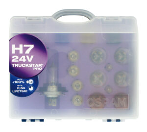 24V Kit Lampade di ricambio 24V - 1 pz  - Scatola Plast. - H7 - Truckstar Pro