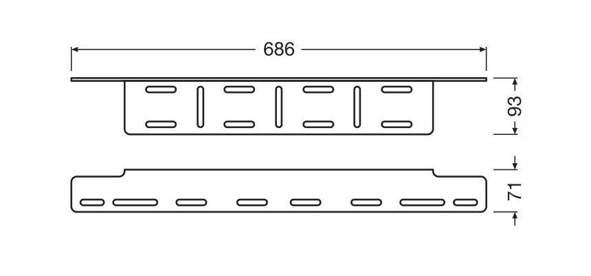 License Plate Bracket AX - immagine 3