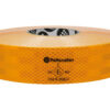 Premium, nastro segnaletico di sicurezza per superfici rigide - 50 m - Giallo
