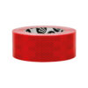 Premium, nastro segnaletico di sicurezza per superfici rigide - 12,5 m - Rosso