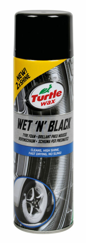 Wet 'n' Black, schiuma lucida pneumatici - 500 ml